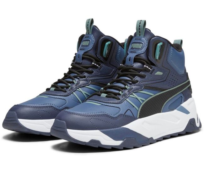 Mens ankle boots Puma TRINITY MID HYBRID L black | AD Sport