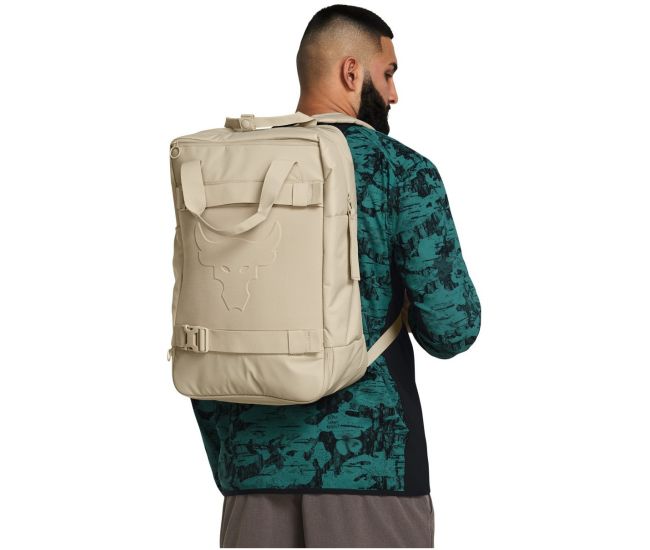 Backpack Under Armour PROJECT ROCK BOX DF BP beige | AD